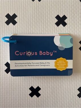 Curious Baby Activity Cards 0-12m EUC